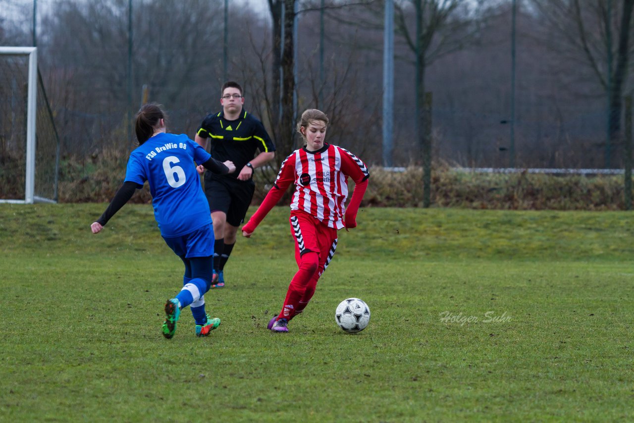 Bild 195 - C-Juniorinnen FSG-BraWie 08 - TuS Tensfeld : Ergebnis: 0:8